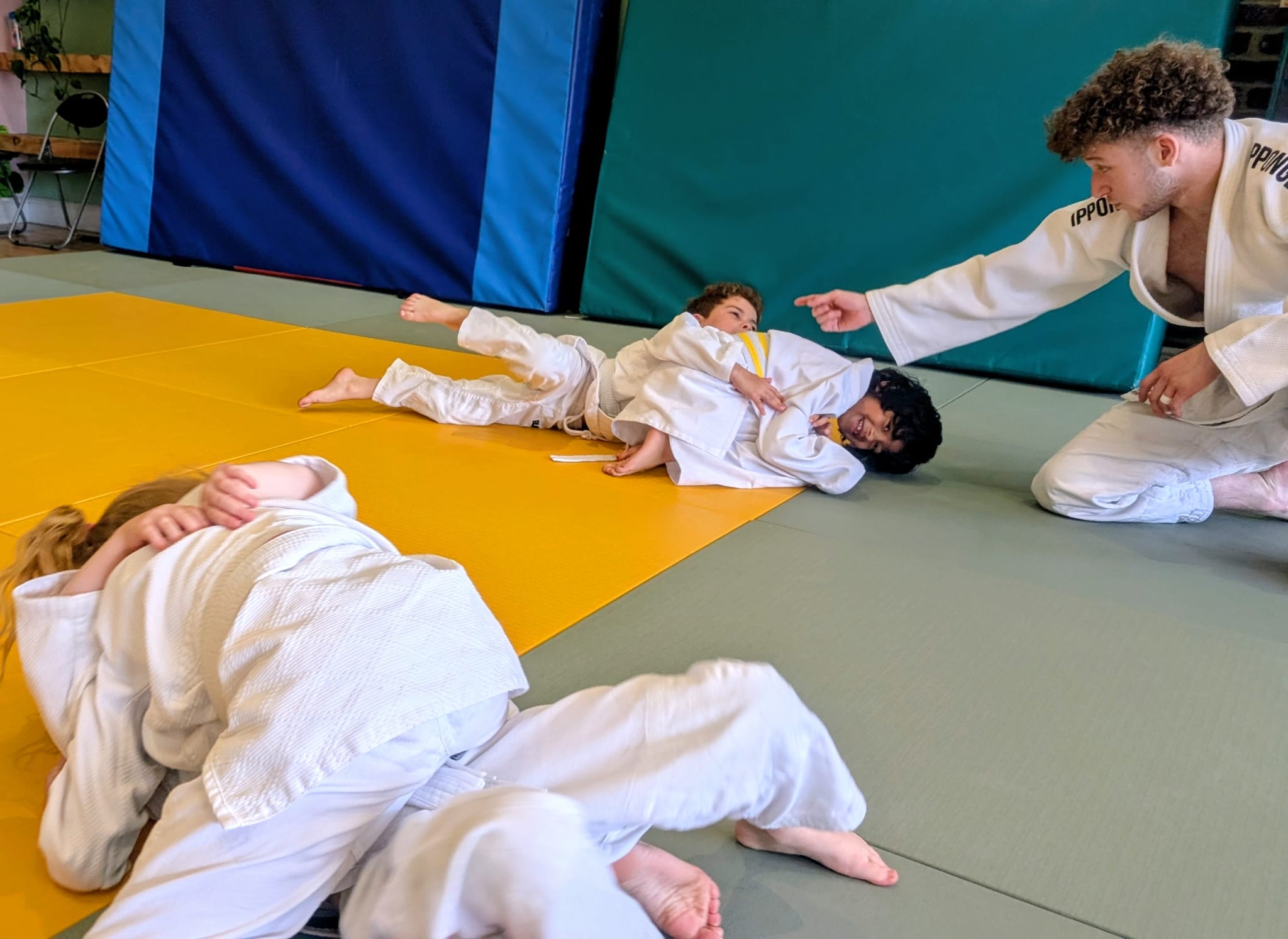 Judo groundwork — ne-waza